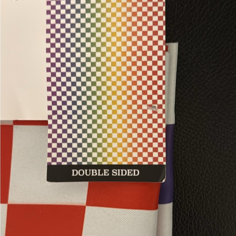Colorful Checkered flag - Picture 2 of 4